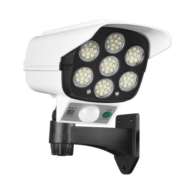 Đèn Led Gắn Tường Chống Nước IPX5 77x 2 Trong 1 Chạy Năng Lượng Mặt Trời