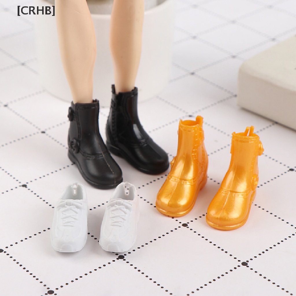 [CRHB] 2 pair Fashion Sneakers For Ken Boy Doll Male Sneakers Shoes Doll Daily Wear Hot Sell