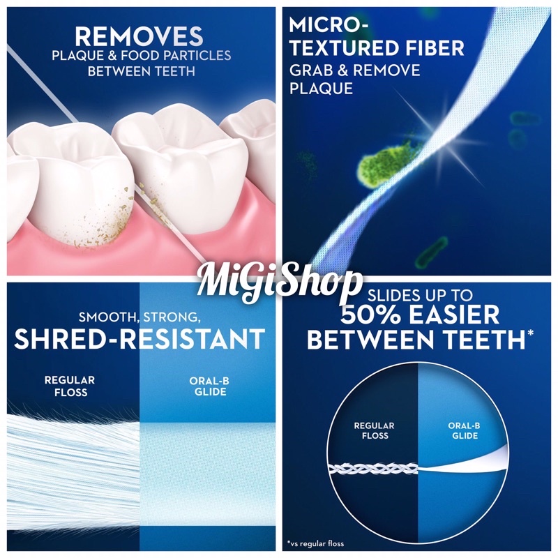 Chỉ Nha Khoa Oral B Glide Pro Health Floss