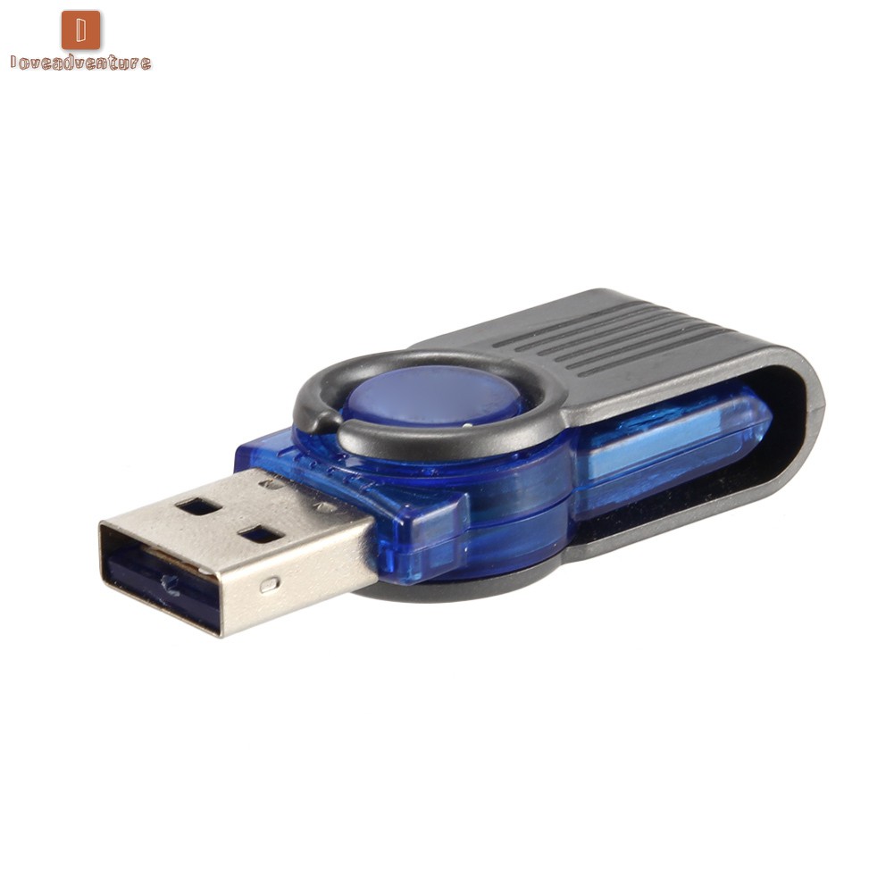 Thiết bị đọc thẻ nhớ tốc độ cao Mini USB 2.0 Micro SD TF tiện dụng
