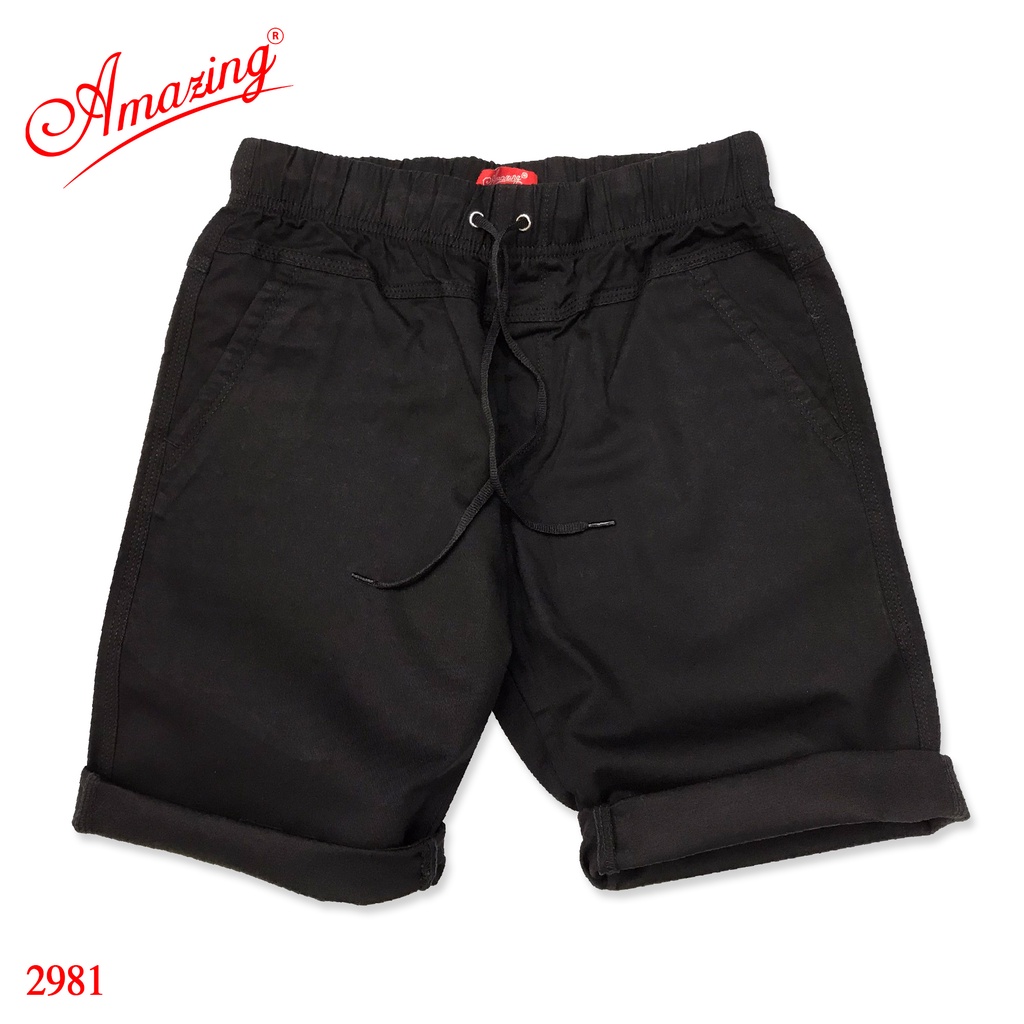 Short kaki lưng thun Amazing, quần nam lửng, dáng thể thao năng động, bigsize