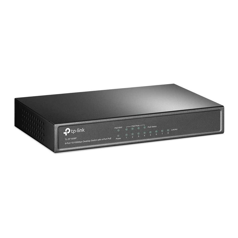 Thiết Bị Chia Mạng TPLink TL-SF1008P 8 Cổng Với 4 Cổng PoE