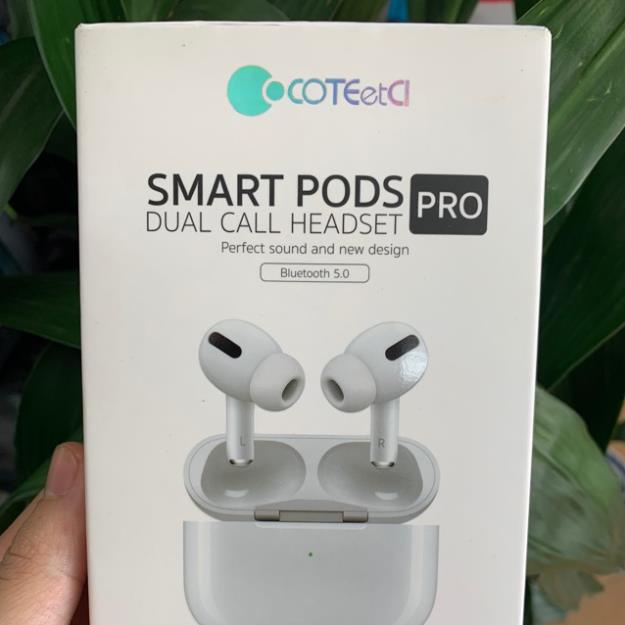 Tai nghe Bluetooth 5.0 Smart Pods Pro ( Hàng chính hãng Coteetci)
