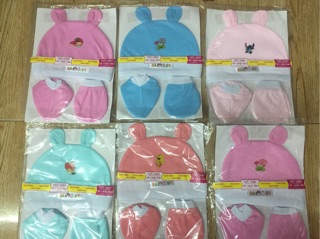 Bộ nón vớ dành cho bé sơ sinh