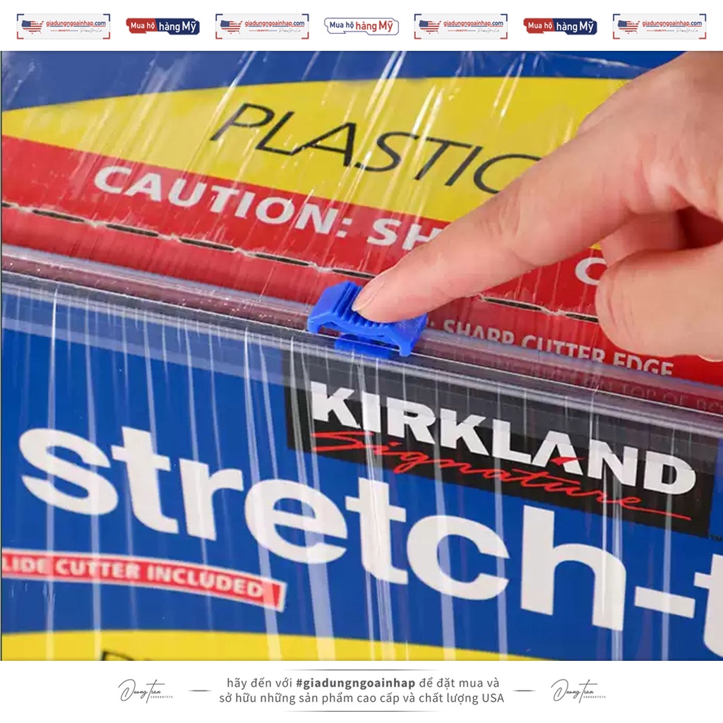 Màng bọc thực phẩm Kirkland Stretch Tite 3000ft