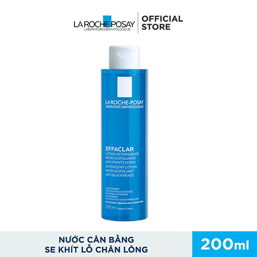 Bộ sản phẩm nước cân bằng giàu khoáng 200ml và nước tẩy trang La Roche-Posay Effaclar Toner 50ml | BigBuy360 - bigbuy360.vn