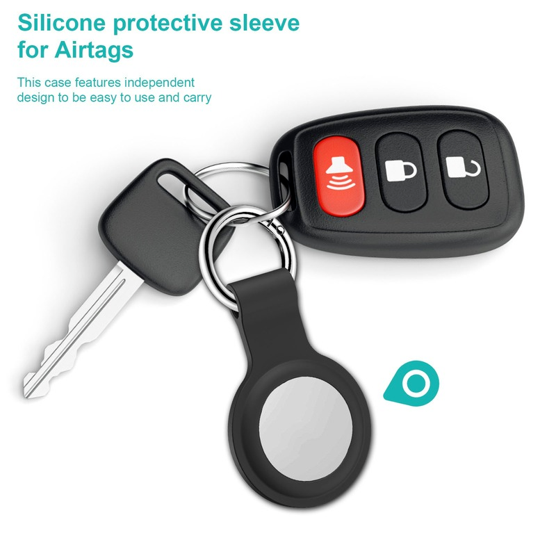 🌟  🌟 Vỏ Bọc Ốp lưng Silicon Siêu Mỏng Bảo Vệ Cho Thiết Bị định vị Không Dây Apple Airtag