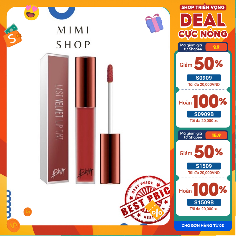 Son Bbia 25 màu đỏ nâu đất