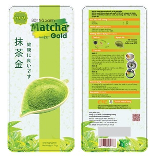 Bột Matcha Gold (trà xanh) - 500gr