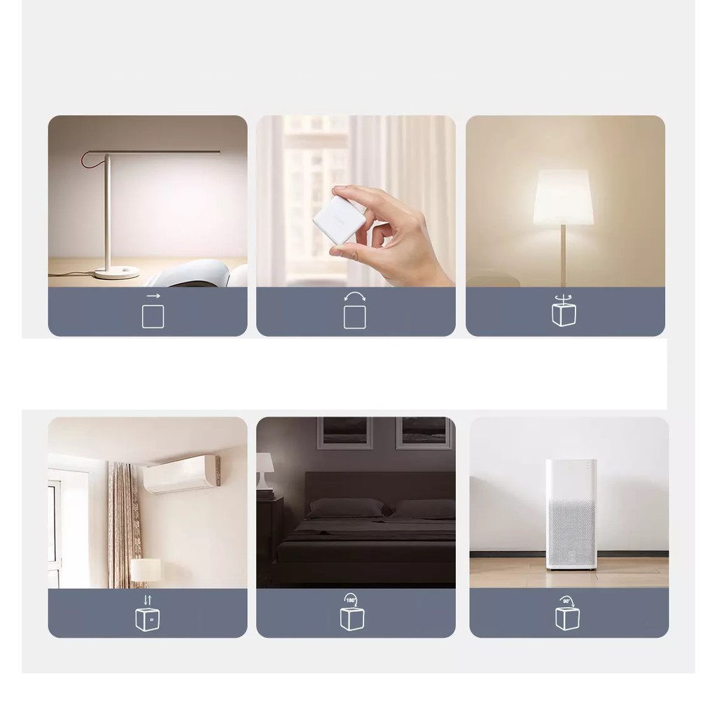 Thiết bị điều khiển thông minh hình khối Xiaomi Aqara Cube  - MFKZQ01LM