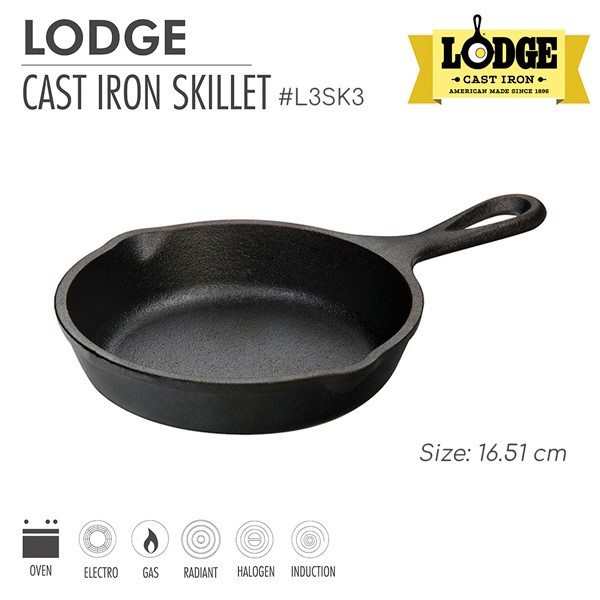 Nồi, Chảo gang đúc chính hãng Lodge nhiều lựa chọn. Dùng nướng, chiên, xào, áp chảo thực phẩm