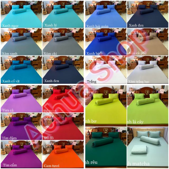 MỀN LẺ THUN LẠNH HÀN  MÀU TRƠN CỰC ĐẸP CÁ TÍNH - ACHUASHOP