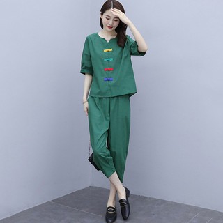 Bộ đồ nữ mùa hè cao cấp, chất liểu vải đũi hàn thoáng mát, sản phẩm top 1 trending thời trang 2021
