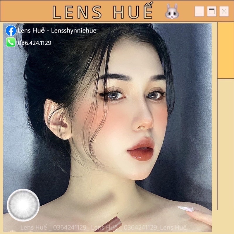 MẪU LENS PONY XÁM &amp; NÂU TÂY
