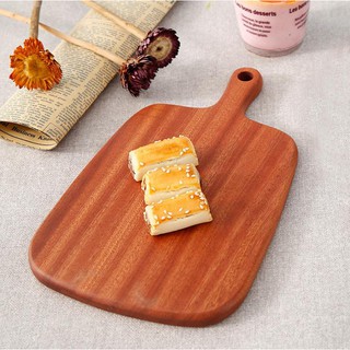 Thớt gỗ chữ nhật nhỏ (26*16*1.5cm|nâu)