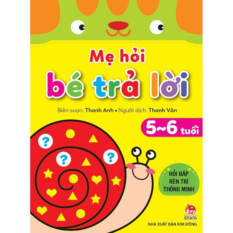 Sách - Mẹ hỏi bé trả lời: Hỏi đáp rèn trí thông minh 5-6 tuổi