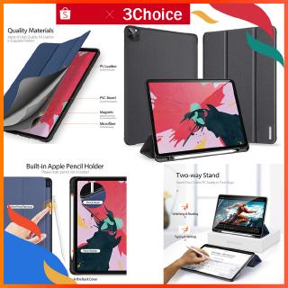 Smart PU Leather Case for iPàd Pro 12.9 11 2020 Stand Cover for iPàd Pro 12.9 11 2020 with Pencil Holder Auto Wake/Sleep