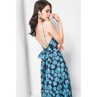 Đầm maxi nơ lưng LEIKA
