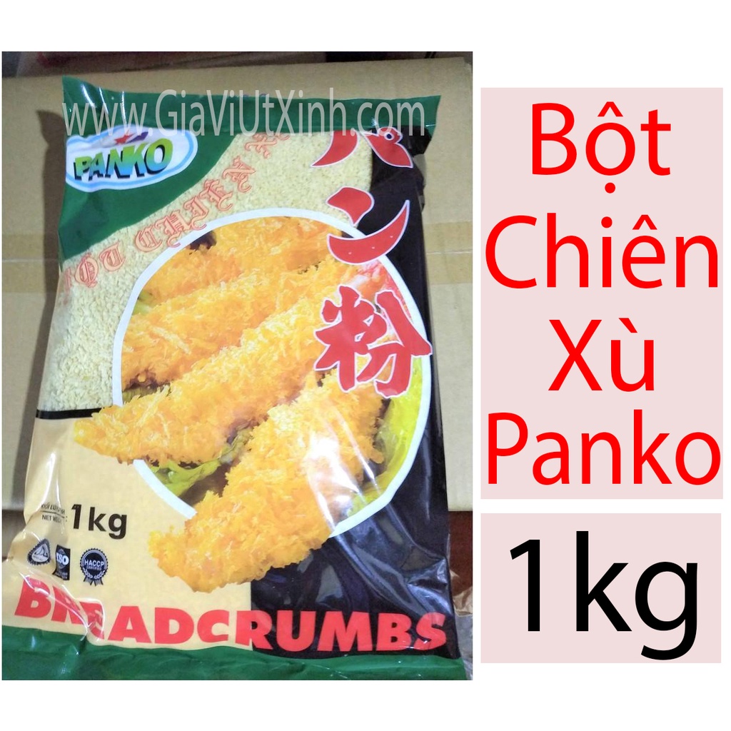 [LUÔN CÓ HÀNG] BỘT CHIÊN XÙ PANKO 1KG - BREAD CRUMBS