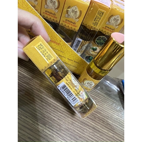 Dầu lăn Thái Lan chiết xuất từ tiêu gừng - Nội địa Thái Lan chính hãng 100%