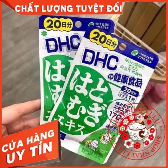 Viên uống trắng da  Coix Adlay Extract DHC Nhật Bản 20/60 viên 20/60 ngày _shopnhatlulu