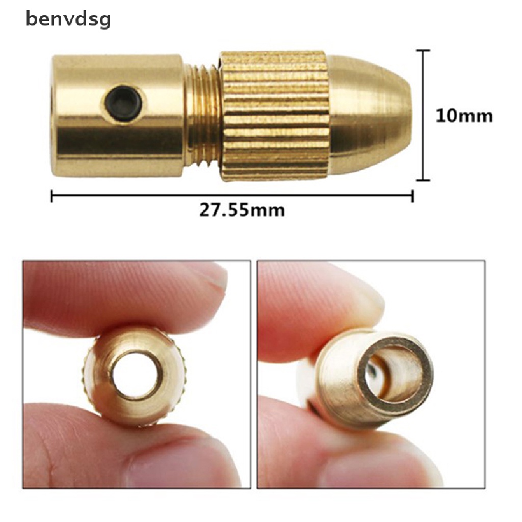 Bộ 7 đầu kẹp mũi khoan 2.35/3.17mm bằng đồng thau cho máy khoan điện