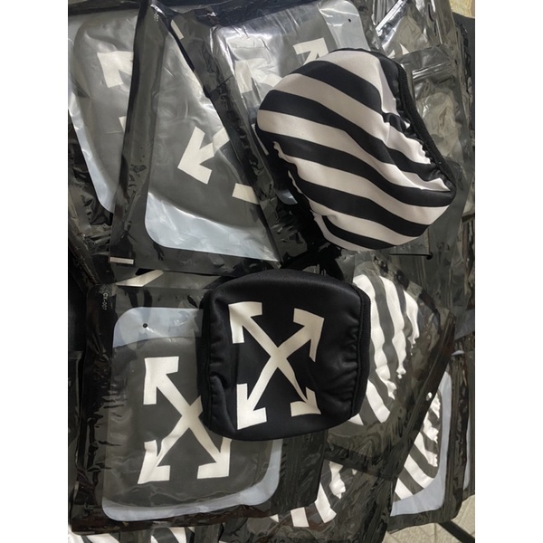 Khẩu Trang OFF White Vải