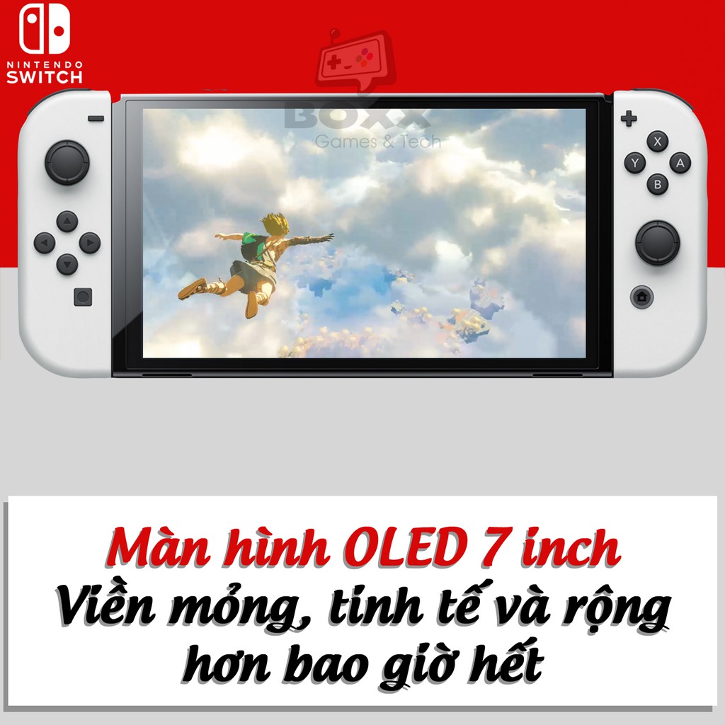 Máy game Nintendo Switch OLED Kèm quà tặng