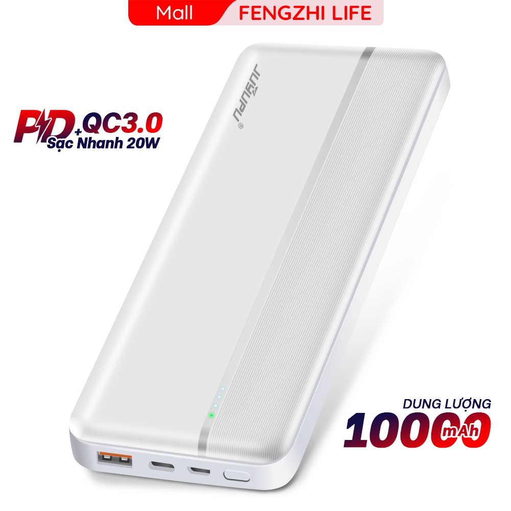 Sạc dự phòng FENGZHI PQ1C sạc nhanh 10000mAh PD QC3.0 20W cho iPhone Samsung OPPO VIVO HUAWEI XIAOMI pin sạc dự phòng