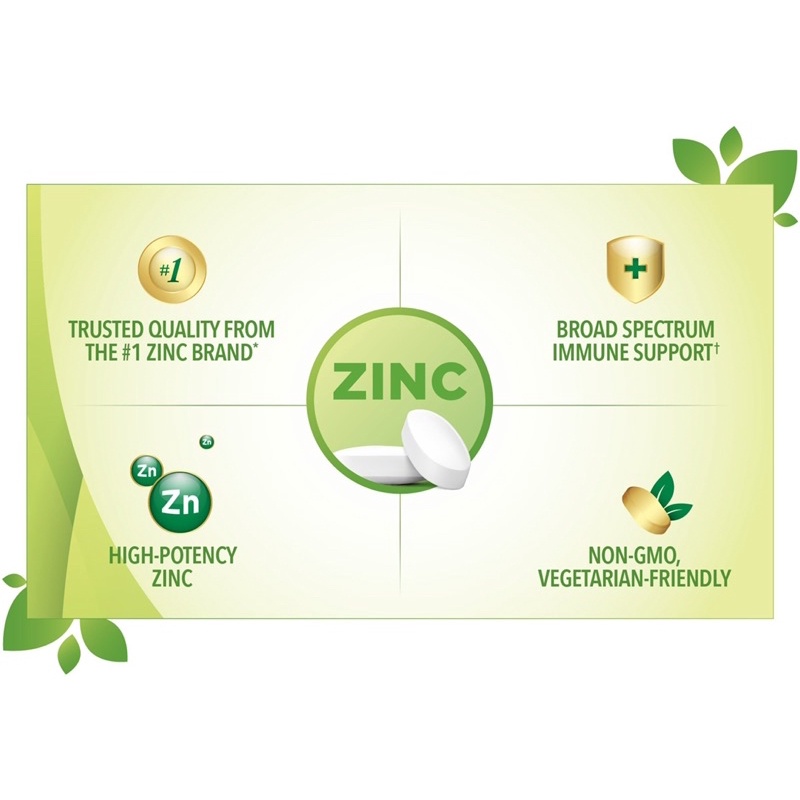 [Bill Mỹ🇺🇸] Viên uống bổ sung kẽm Nature’s Bounty Zinc 50mg 400 viên Mỹ