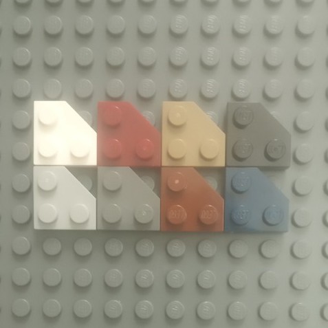 Đồ Chơi Lego Lắp Ráp Wedge, Plate 2 x 2 Cut Corner