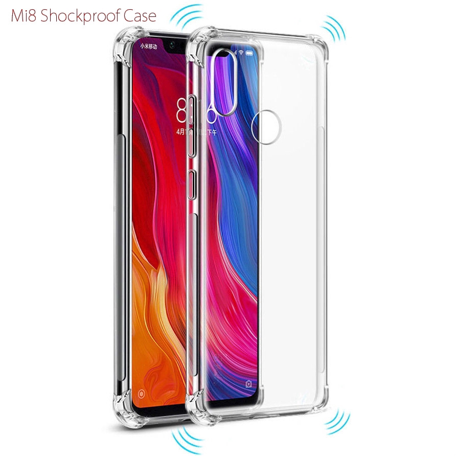 Ốp lưng TPU/ Kính cường lực chống sốc cho Xiaomi Mi 8 SE