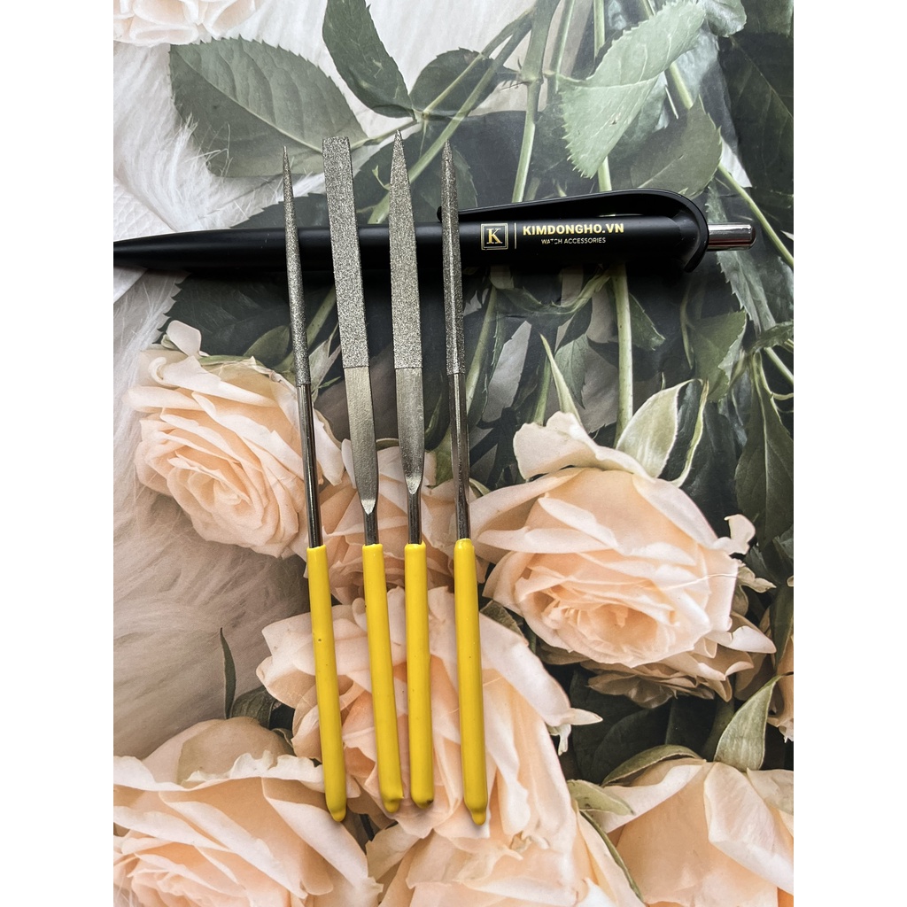 Combo 4 Cây Đầu Dũa Mài Hợp Kim Loại Dài 18cm