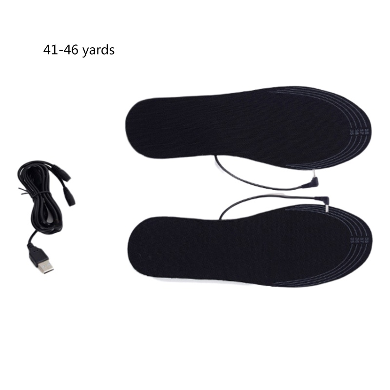 1 Cặp Đệm Sưởi Ấm Chân Chạy Điện USB DIY Dành Cho Nam Nữ Vào Mùa Đông