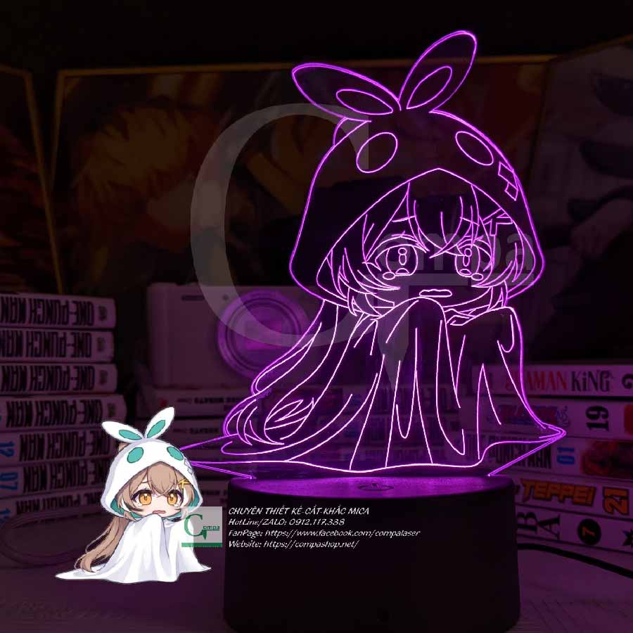 Đèn Ngủ Virtual YouTuber Nanashi Mumei Type 01 AVYT0601 16 MÀU TUỲ CHỈNH