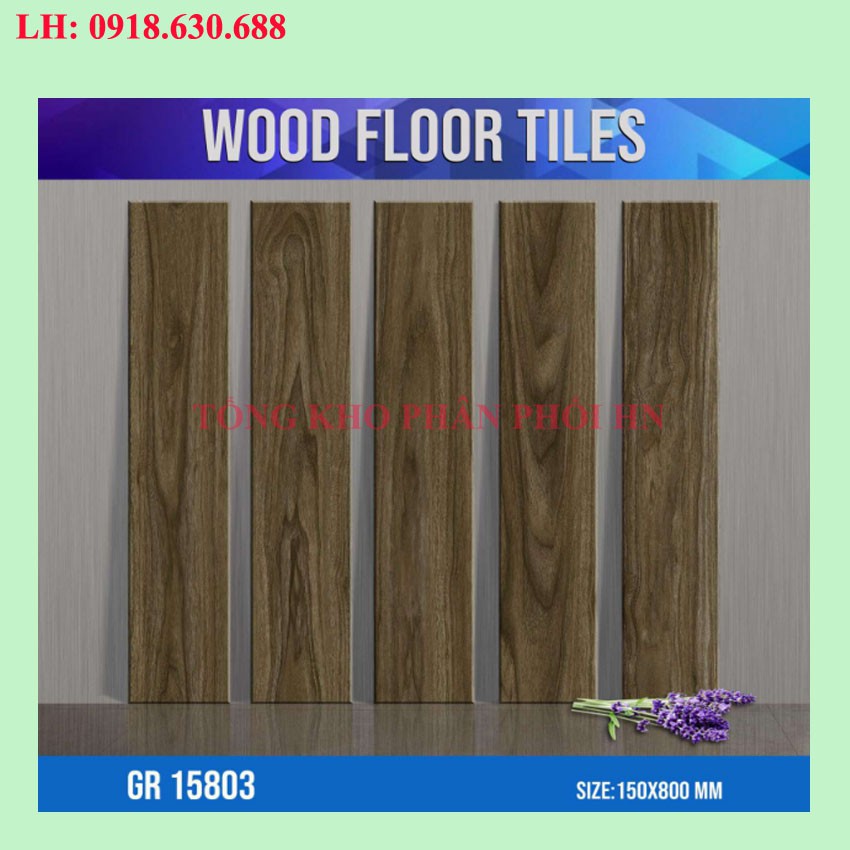 Gạch thẻ trang trí giả gỗ 15x80 sang trọng cho ốp lát nhà cửa nhiều mẫu mã đẹp