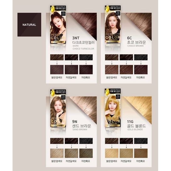 Thuốc nhuộm tóc Mise En Scene Perfect Color Hair Dye