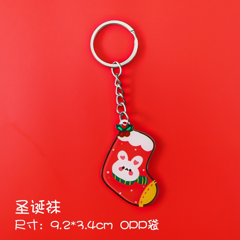 Móc chìa khóa hình ông già noel cho lễ giáng sinh