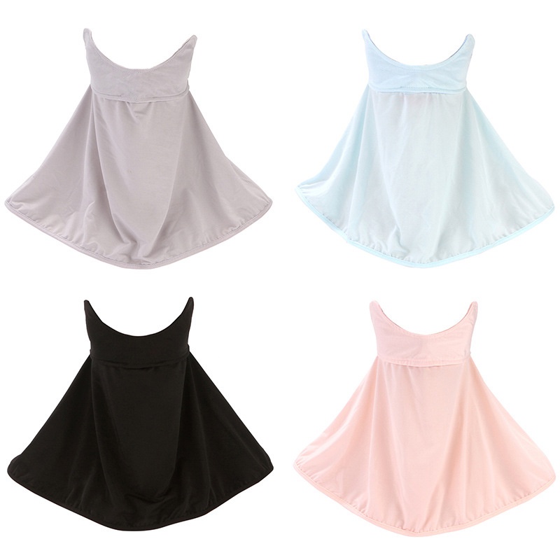 Khẩu Trang Chống Tia UV Bằng Lụa Mát Thoáng Khí Tiện Dụng