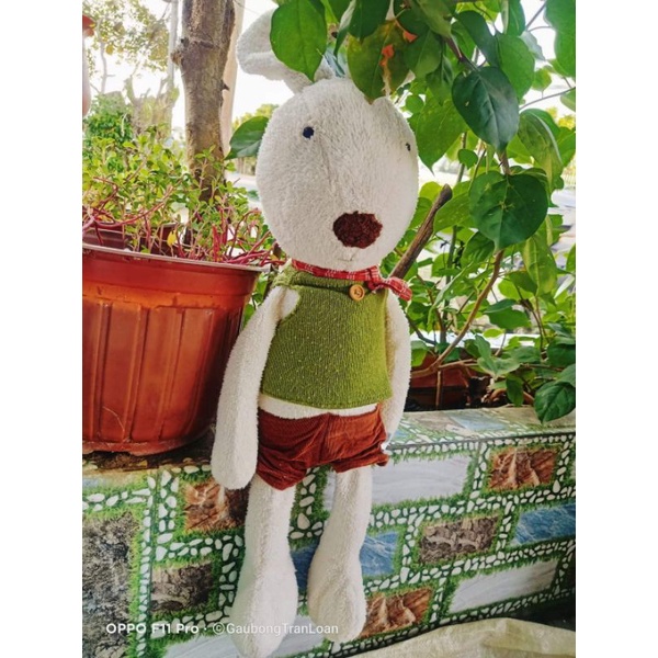 Gấu bông thỏ quý tộc size 60cm