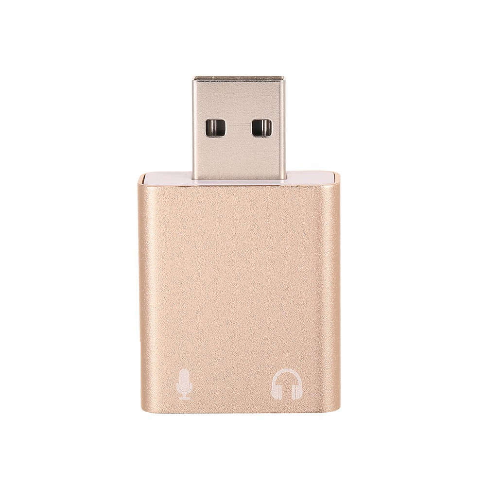 Card âm thanh đầu USB hợp kim nhôm A&D