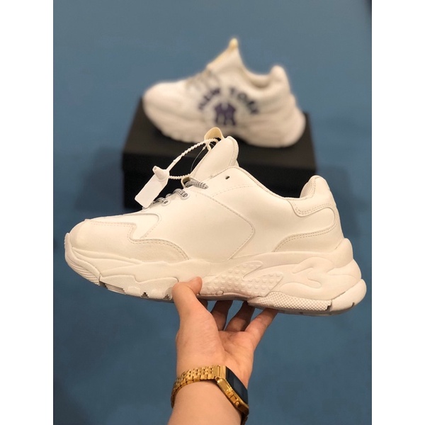 Giày Sneaker MLB Nam Nữ, Giày Boston, NY, LA Da Bò Đế 2 Lớp Tăng Chiều Cao Hàng Cao Cấp Full Box + Bill | BigBuy360 - bigbuy360.vn