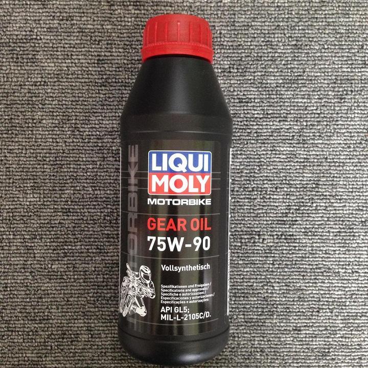 Dầu hộp số, Nhớt láp Liqui Moly Gear Oil 75W90 tổng hợp 100% dành cho xe tay ga - chai 500ml
