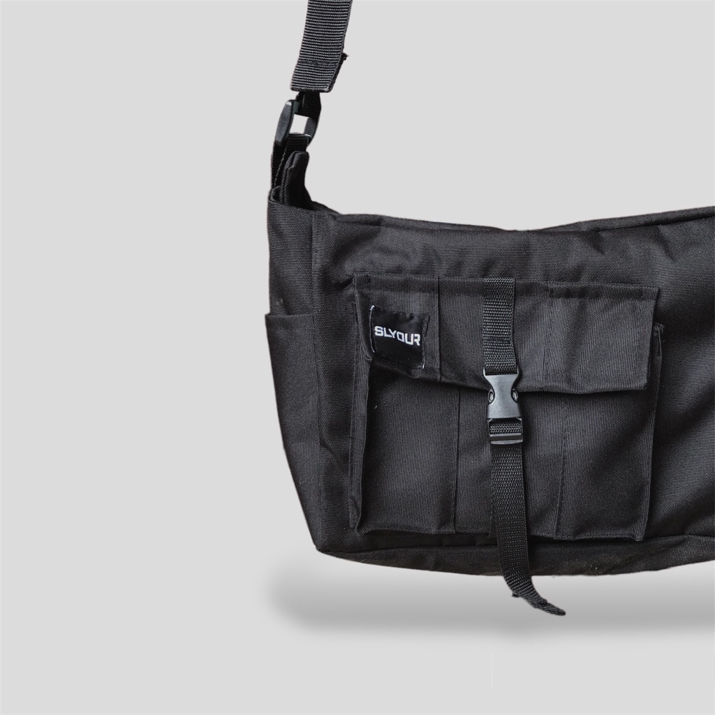 Túi đeo chéo unisex RICKED - Túi Đeo Chéo Canvas local brand SLYOUR