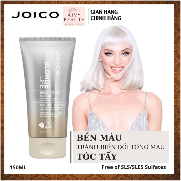 Hấp Dầu Giữ Màu Phục Hồi Dành Cho Tóc Tẩy JOICO Blonde Life Brightening Masque 150ml