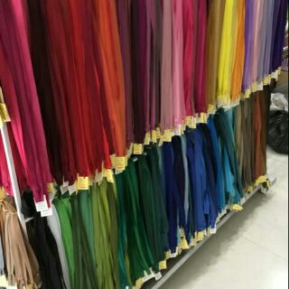 Dây Kéo Giọt Nước 60cm ( 30 sợi 100k ) Đủ Màu Như Hình