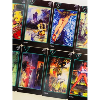 Tarotscopes  Bộ bài Tarot Manara Erotic Tarot