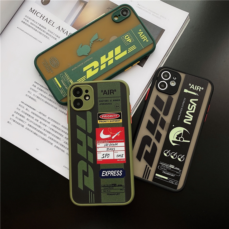 Ốp điện thoại mềm DHL màu tương phản cho iPhone 11 Pro MAX i7 i8 plus XR XS MAX | BigBuy360 - bigbuy360.vn