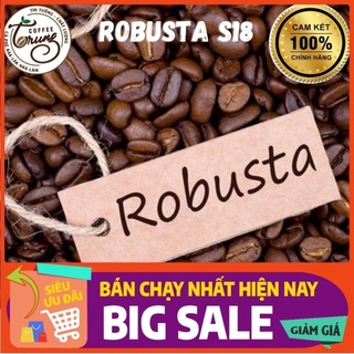 Cà Phê Nguyên Chất - Rang tay, chế biến thủ công - Robusta (gói 500 gram)