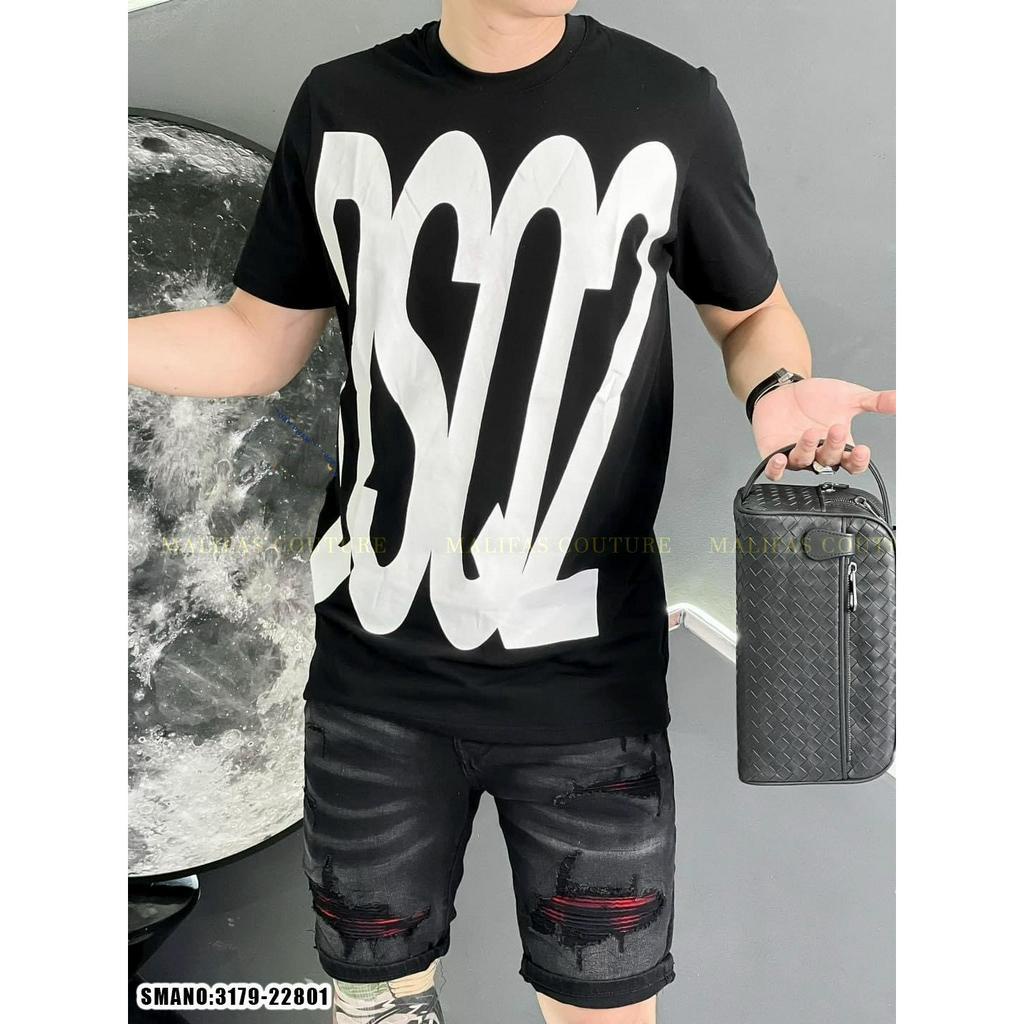 Áo Phông DSQUARED2 In chữ to_Áo Thun DSQ Premium Logo chữ to Siêu Hot Chất Vải Cotton.